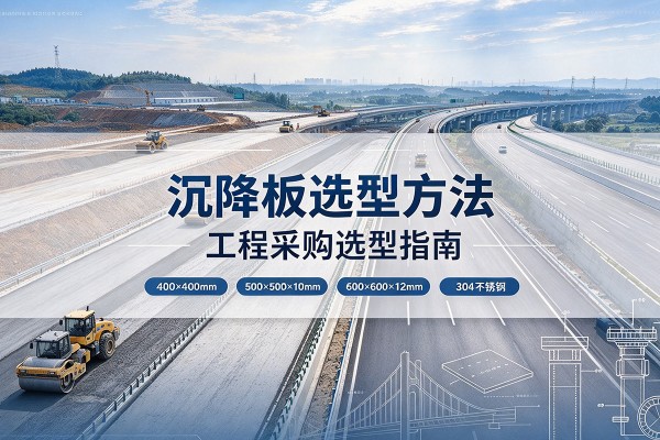 鹿邑沉降板选择方法