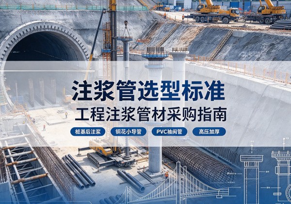 鹿邑注浆管选型标准